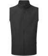 PR814 Premier Windchecker® Recycled Printable Soft Shell Gilet Black colour image